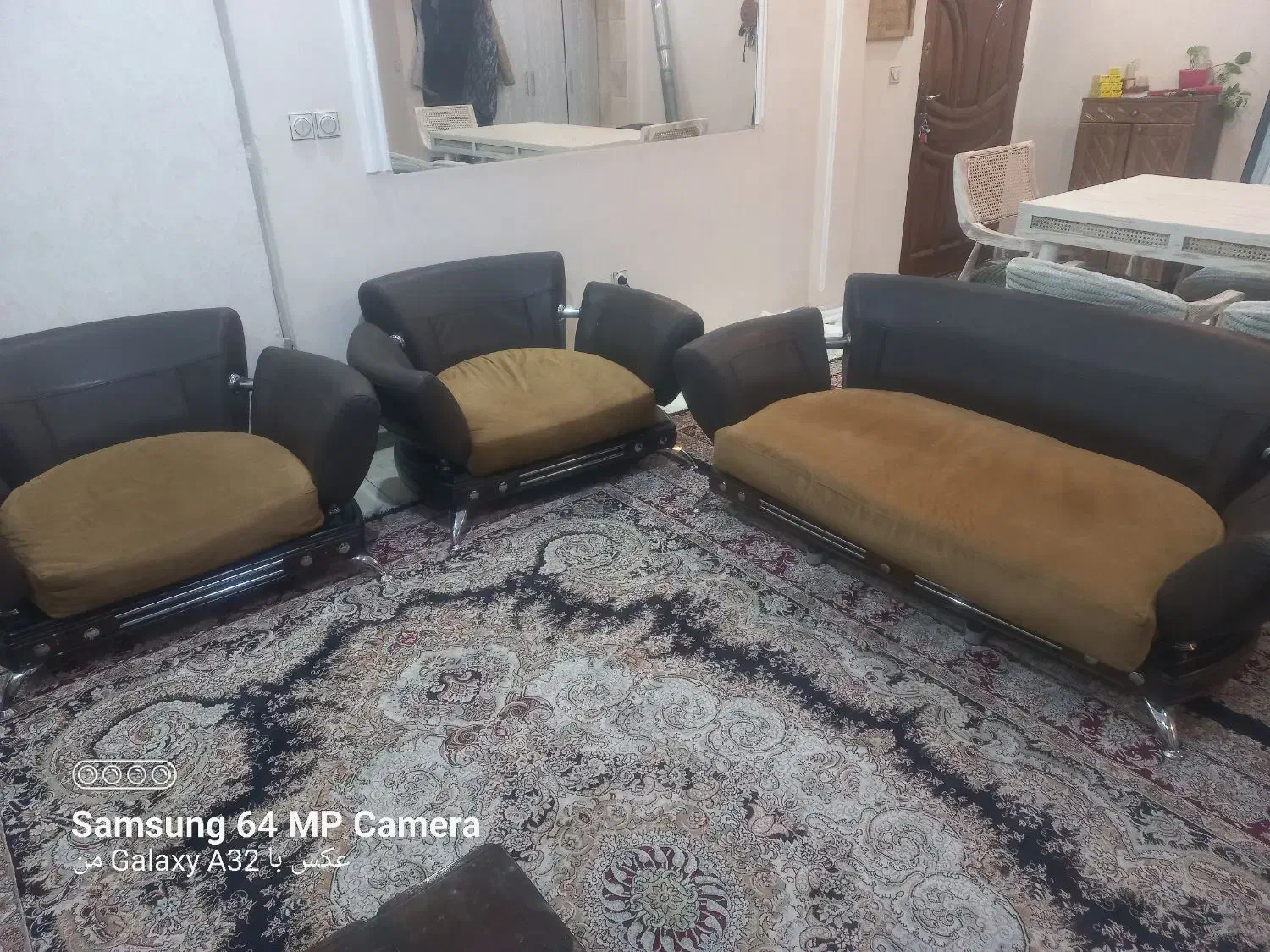 مبل نیم ست|مبلمان خانگی و میز عسلی|تهران, باشگاه نفت|دیوار