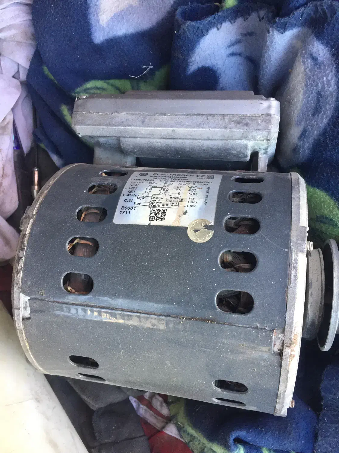 دینام کولر|کولر آبی|سمنان, |دیوار