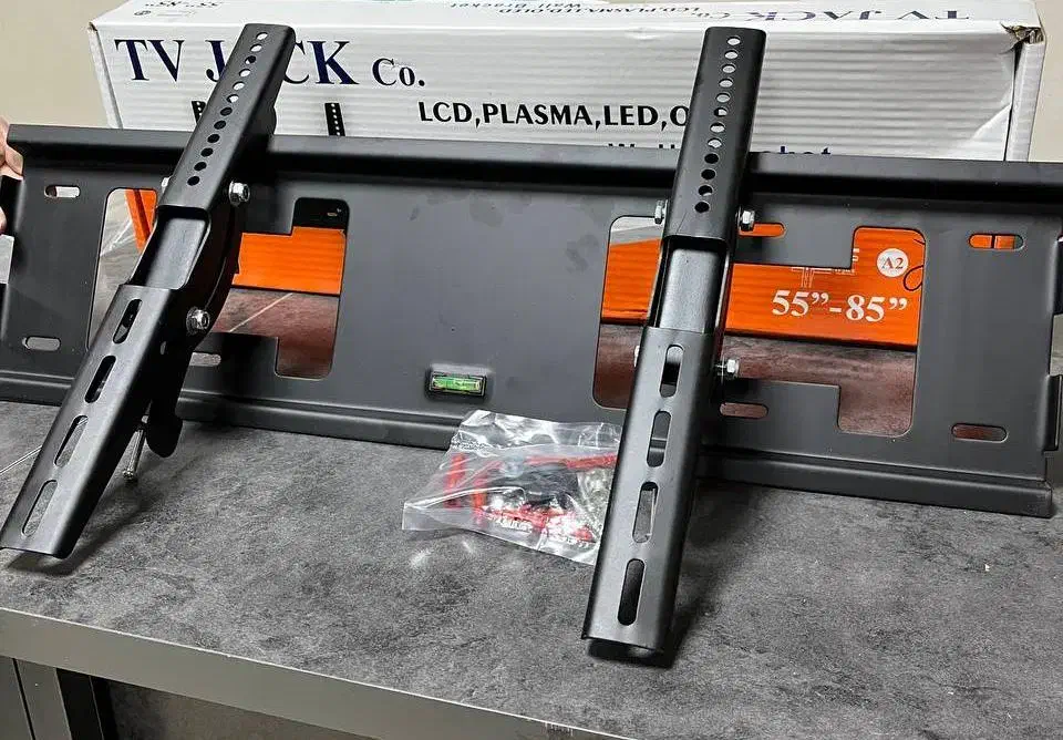 پایه دیواری تلویزیون تی وی جک 55 تا 85 اینچ|تلویزیون و پروژکتور|نجف‌آباد, باغ ملی|دیوار