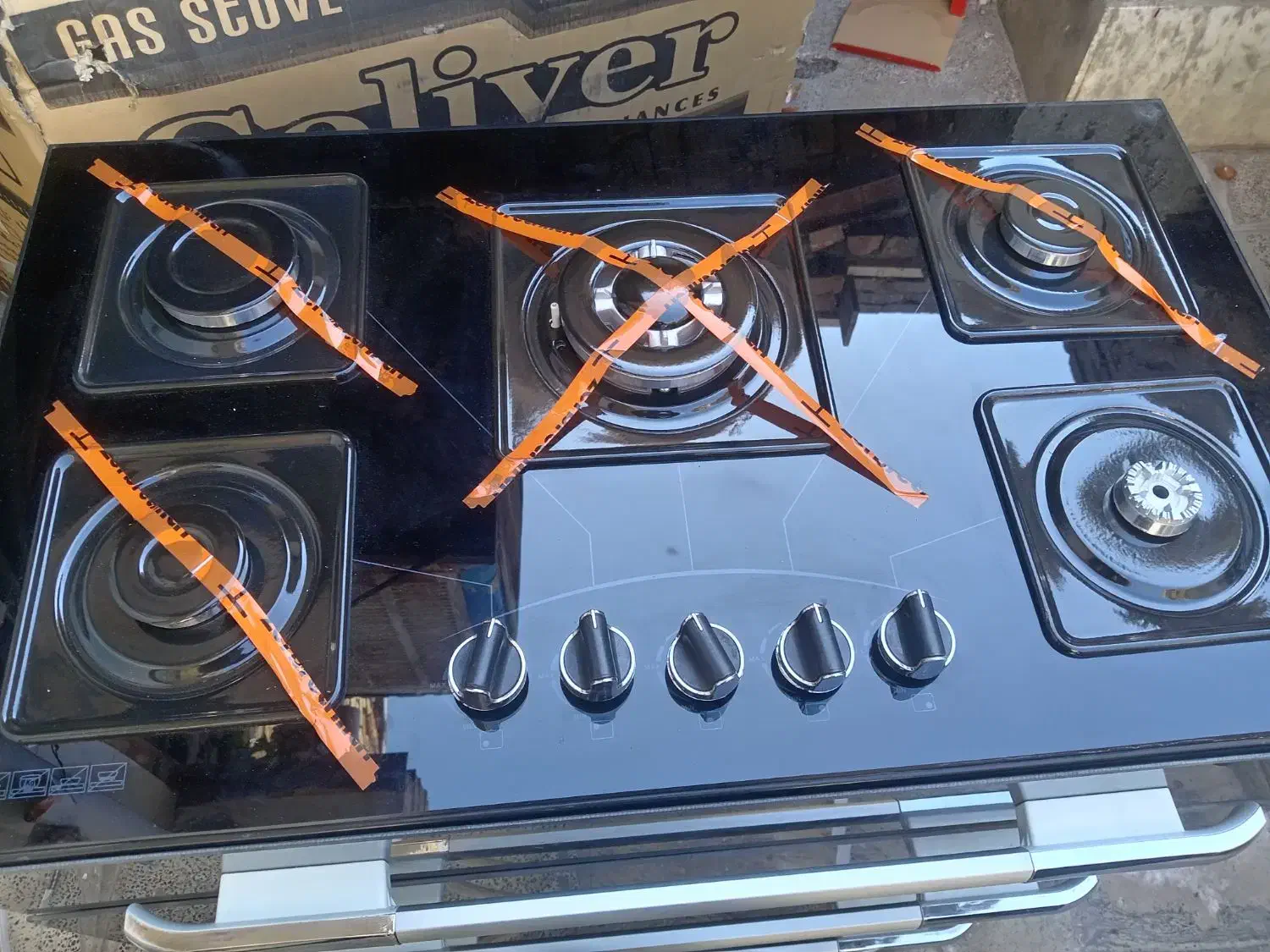 گاز نو سالم تو کارتن بدون استفاده|اجاق گاز و لوازم برقی پخت‌وپز|تایباد, |دیوار