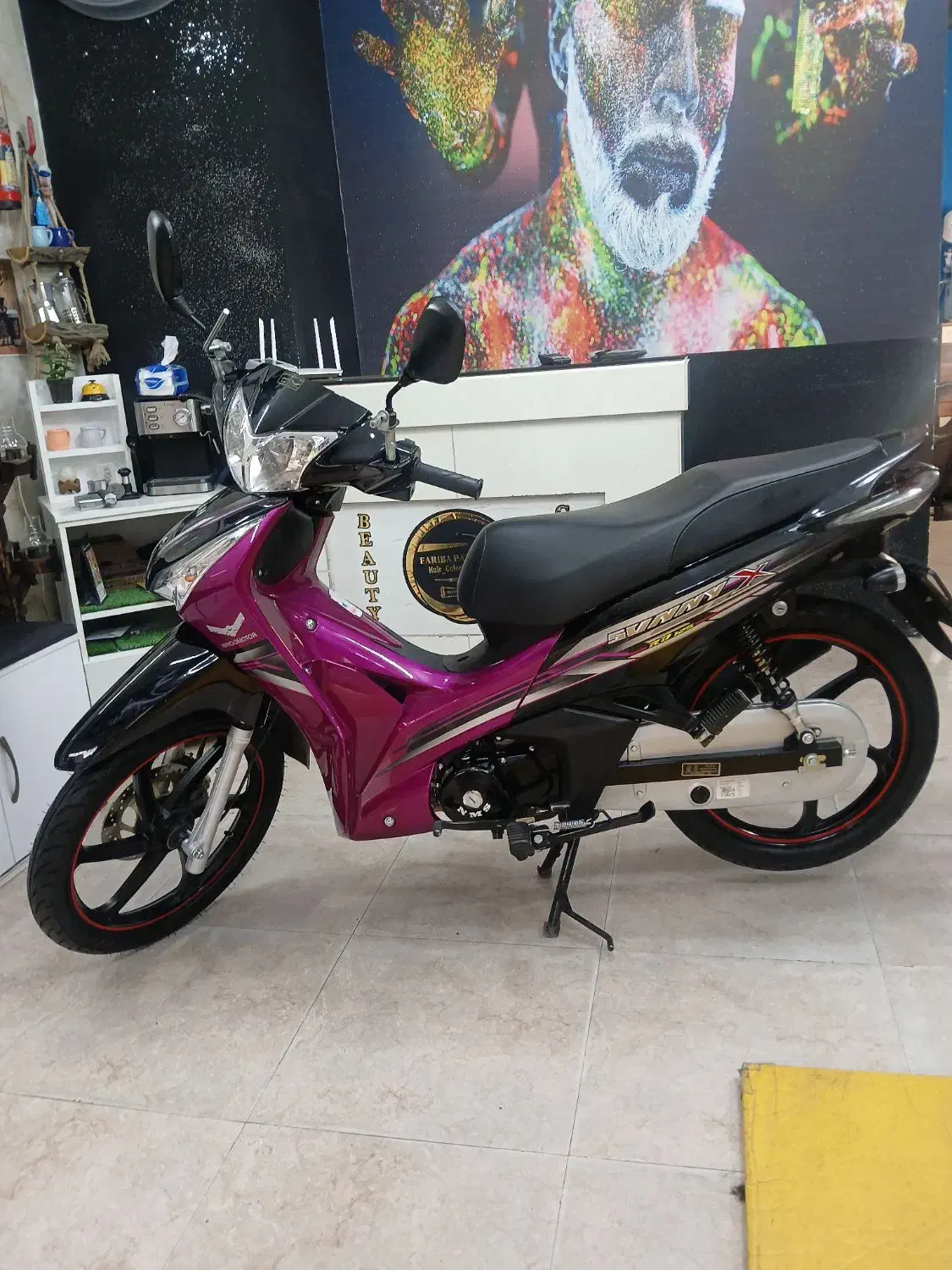 موتور طرح ویو احسان 125|موتورسیکلت|تهران, تهرانپارس شرقی|دیوار