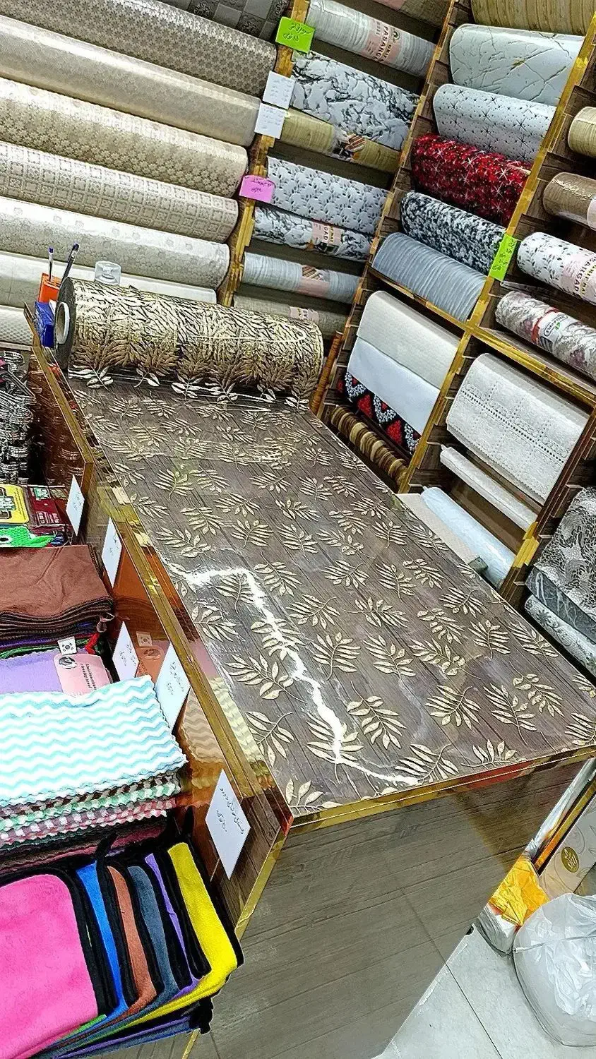 رومیزی/رومیزی سیلیکونی/رومیزی سیلیکونی طرح دار|پرده، رانر، رومیزی|سراب, |دیوار