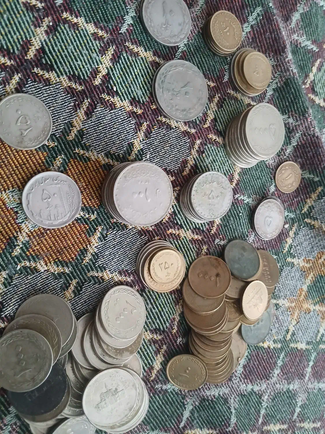 ۱۳۰تا سکه قدیمی|کلکسیون سکه، تمبر، اسکناس|اراک, |دیوار