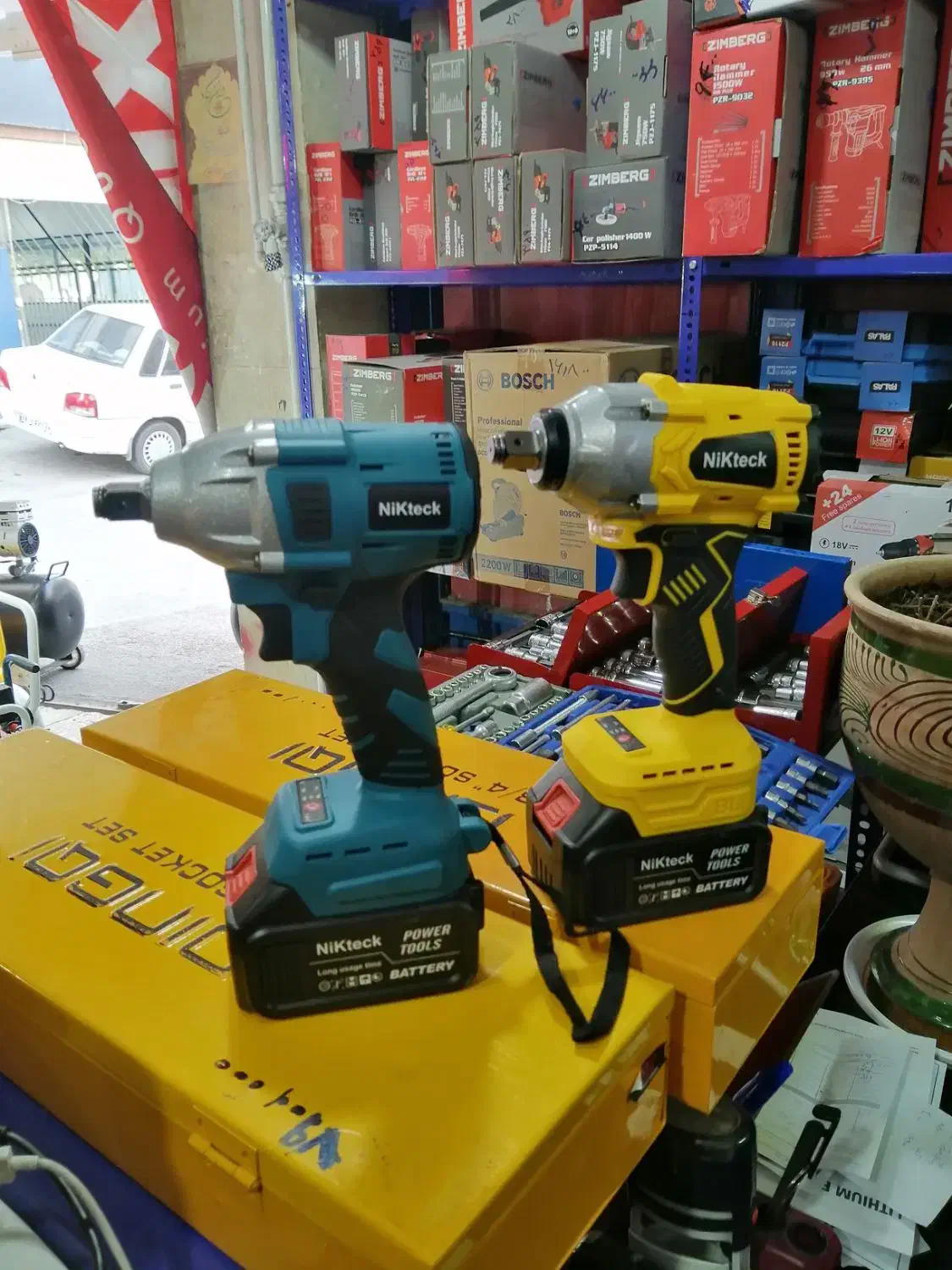 بکس شارژی طرح دیوالت و ماکیتا برند نک تک|ابزارآلات|اصفهان, کشاورزی|دیوار