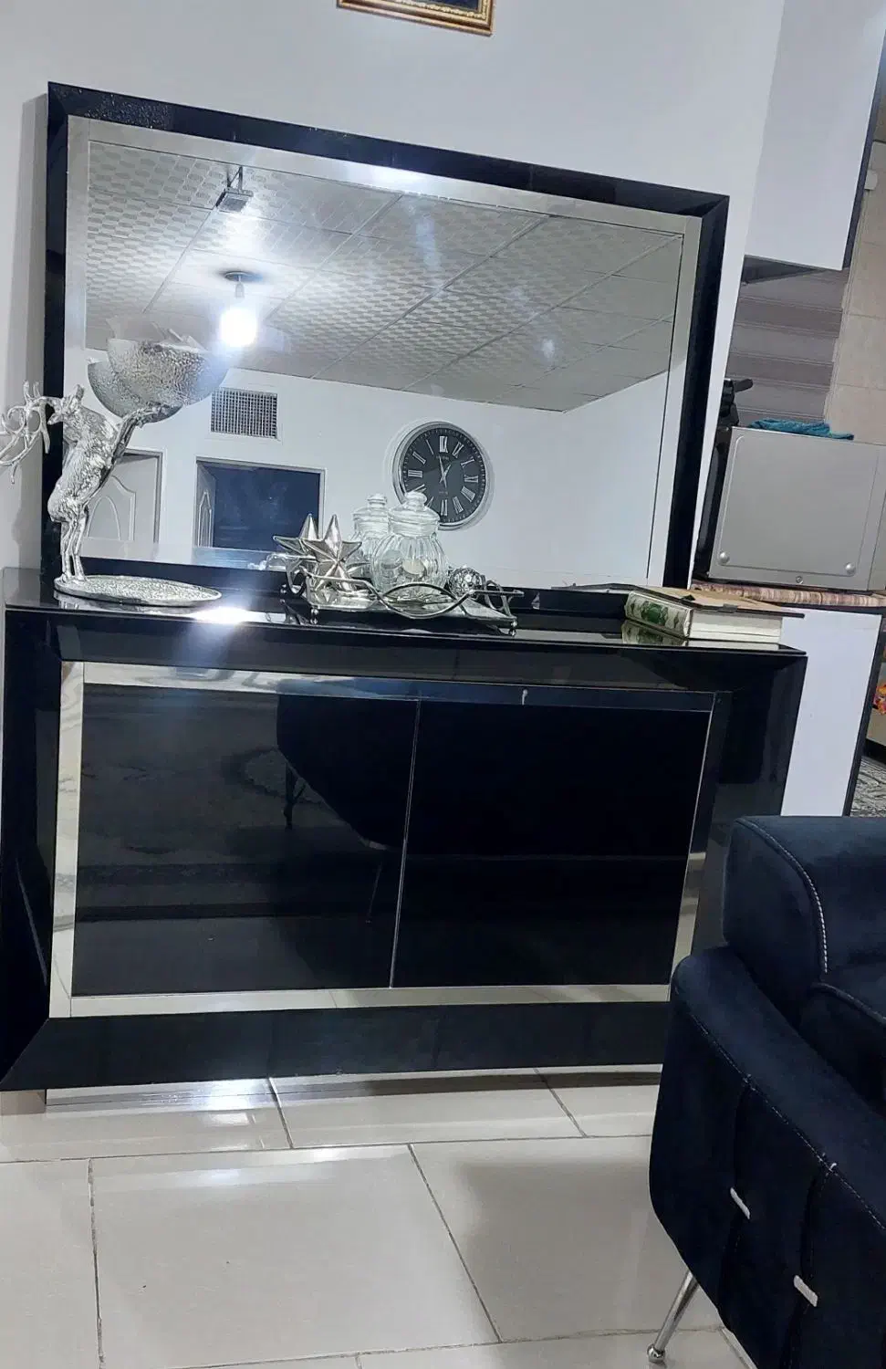 ست کنسول اینه میز تی وی و میز وسط|بوفه، ویترین، کنسول|ملارد, |دیوار