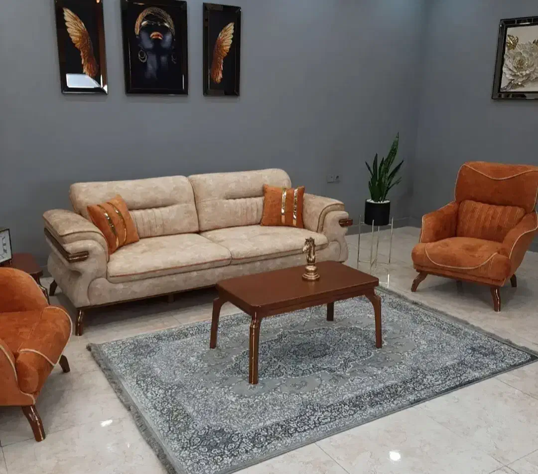 مبل فندی . مبلمان تولید انواع جدید مدل مبل ها|مبلمان خانگی و میز عسلی|پرند, فاز ۲|دیوار