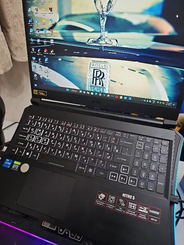 acer nitro 5 i5 11400 gpu 3060|رایانه همراه|مشهد, شریف|دیوار
