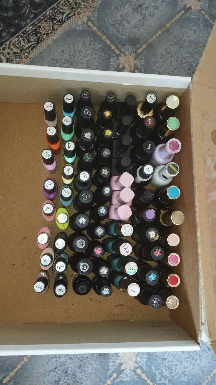 وسایل کامل کاشت ناخن|آرایشی، بهداشتی، درمانی|شهرضا, |دیوار