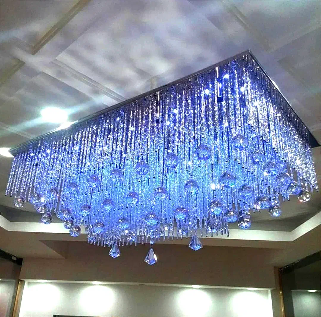 لوستر کریستالی مدل پانیز شماره ۳۷۲|لوستر و چراغ آویز|قم, نیروگاه|دیوار