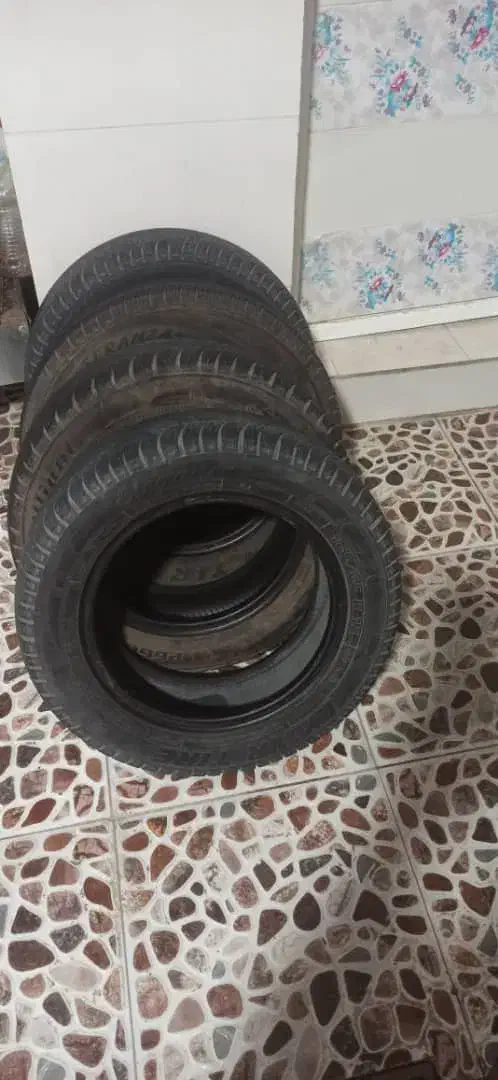 فروش ۴ حلقه لاستیک پراید|قطعات یدکی و لوازم جانبی|امیدیه, |دیوار