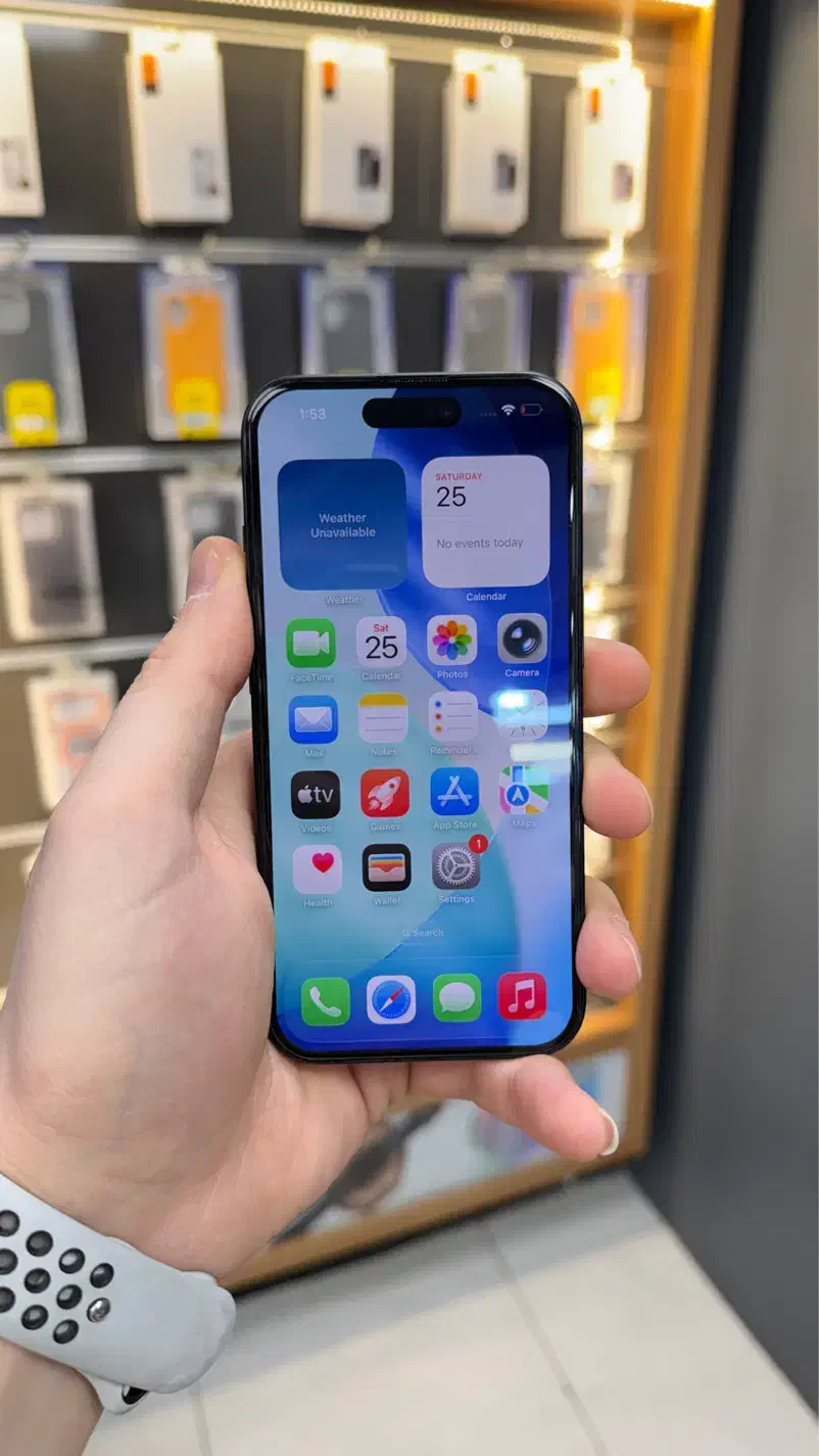 آیفون ۱۵ نرمال با رجیستر مالکیت و کد فعال سازی|موبایل|کرج, مهرویلا جنوبی|دیوار