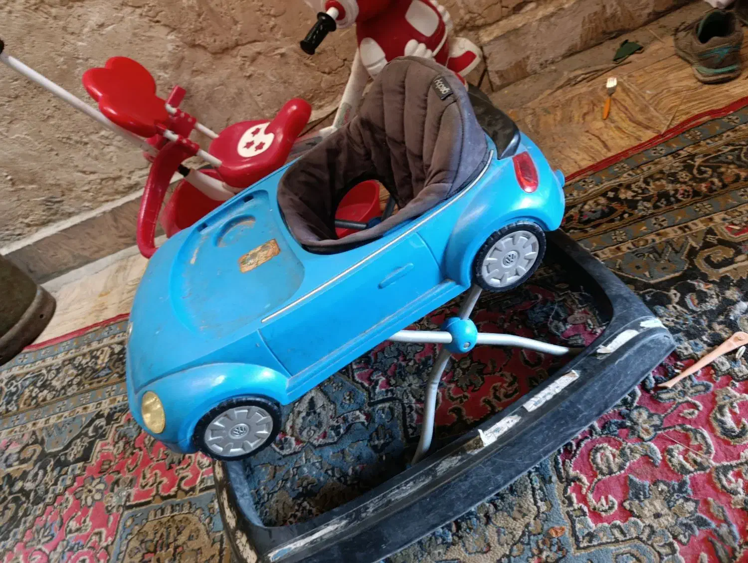 سه چرخه روروئک|کالسکه و لوازم جانبی|جهرم, |دیوار