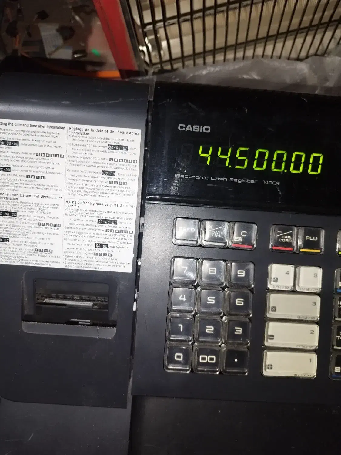 ماشین حساب فروشگاهی صندوق فروشگاهی کاسیو|فروشگاه و مغازه|قم, نیروگاه|دیوار