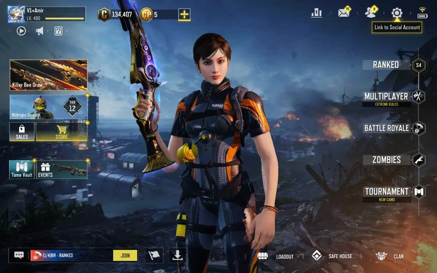 اکانت کالاف 3میلیون و 500 سیپی زده شده|کنسول، بازی ویدئویی و آنلاین|قم, نیروگاه|دیوار