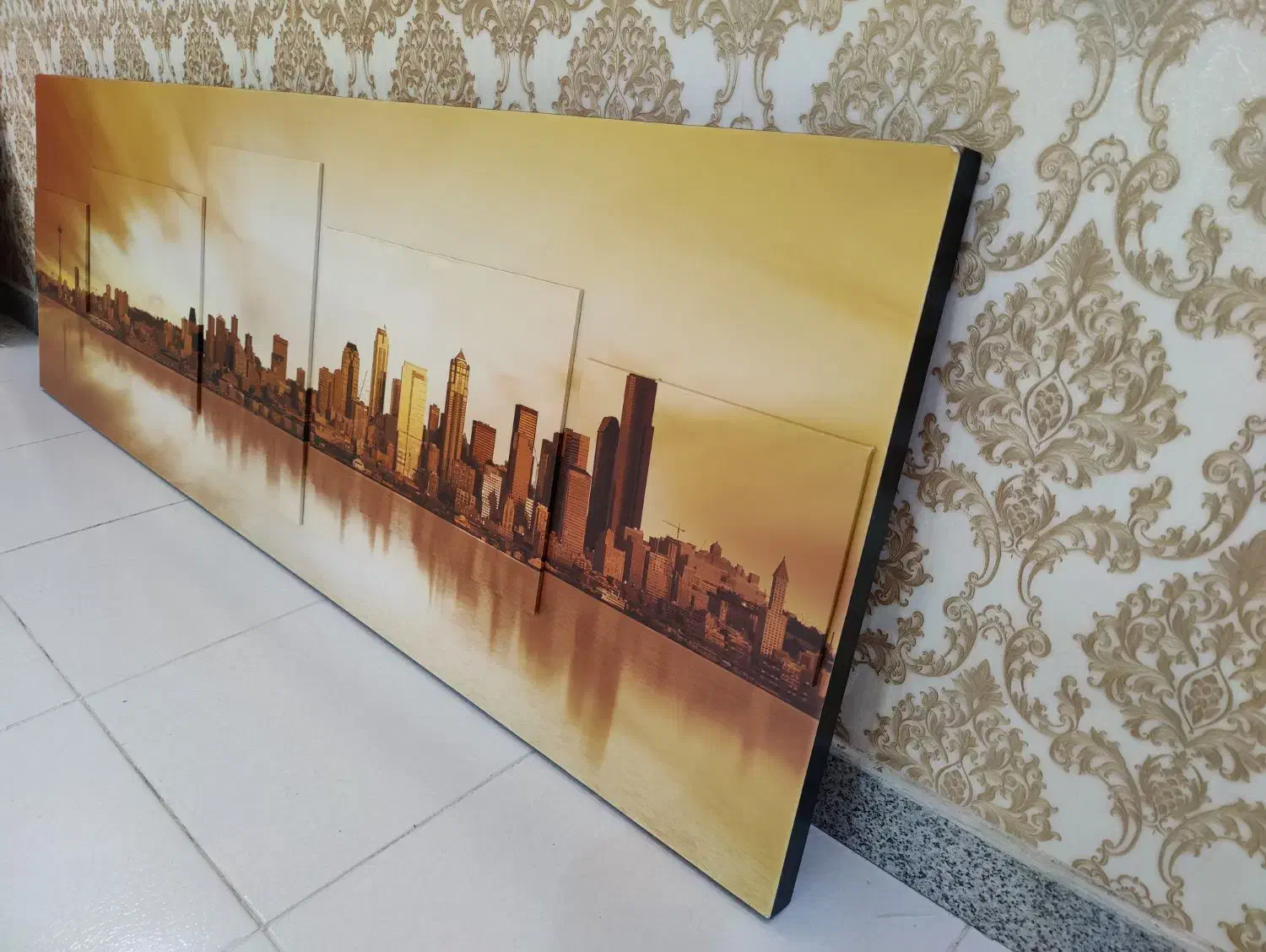 تابلو شاسی برجسته منظره شهر تورنتو|تابلو، نقاشی، عکس|تهران, شهرک بوعلی|دیوار