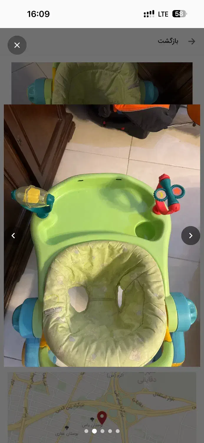 روروک صندلی غذا واکر ( مامالاو  امریکایی)|اسباب و اثاث بچه|تهران, شمس‌آباد|دیوار