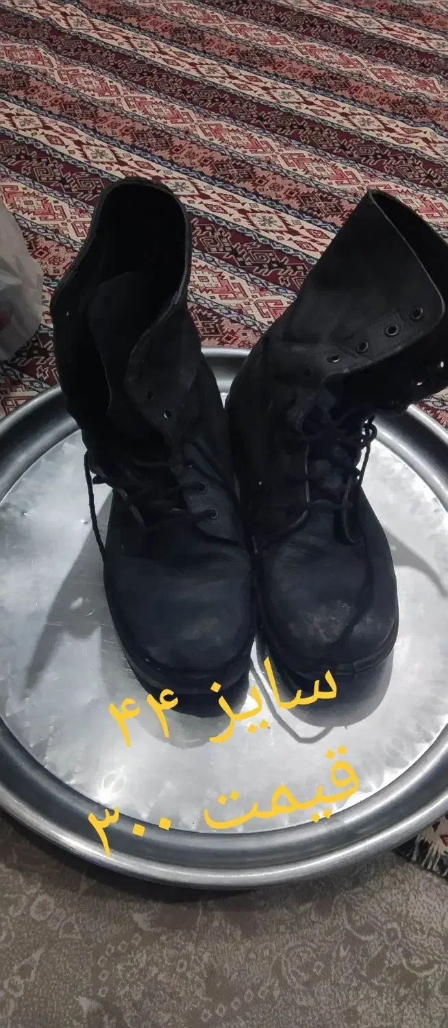 پوتین.نظامی.پوتین کویری و پارچه کویری|کوهنوردی و کمپینگ|شیراز, شهرک صدا و سیما|دیوار