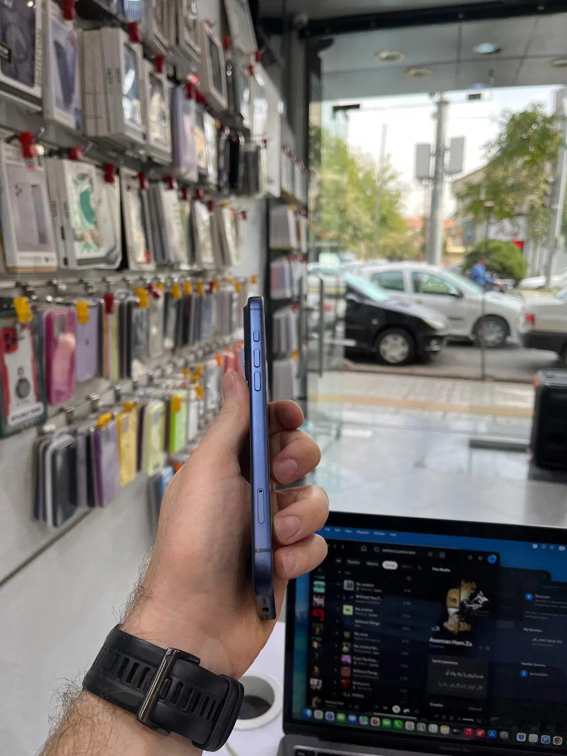 iphone 17 pro max 256 deep blue zaa|موبایل|شیراز, ستارخان|دیوار