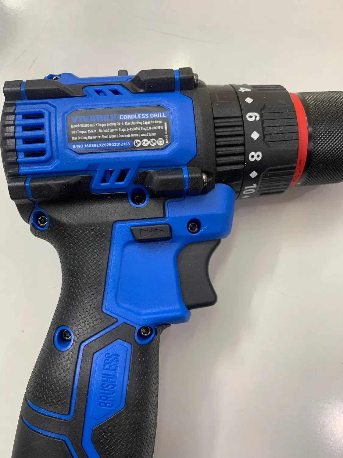 دریل شارژی ۱۶ ولت براشلس ویوارکس|ابزارآلات|تهران, بهجت‌آباد|دیوار