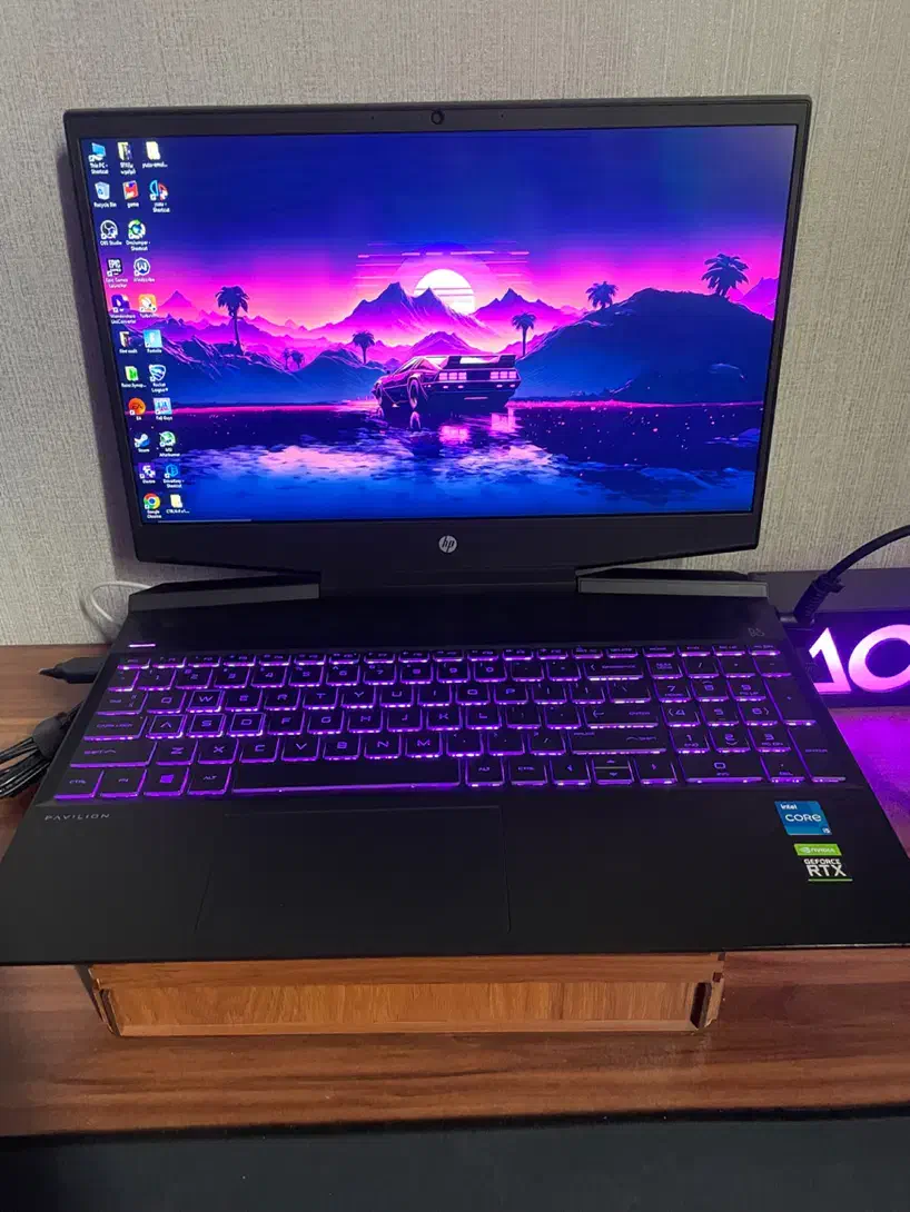 HP pavilion لپتاپ گیمینگ|رایانه همراه|تهران, تهرانسر شرقی|دیوار