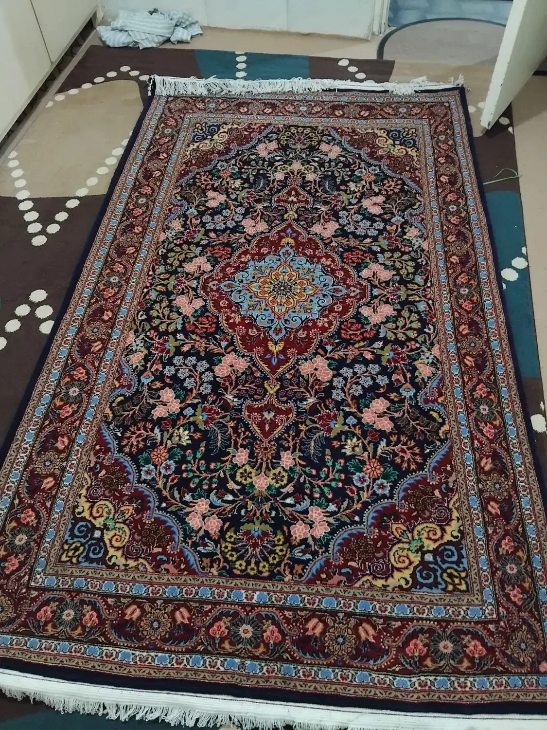 فرش دستبافت ۴متری|فرش|قم, شهر قائم|دیوار