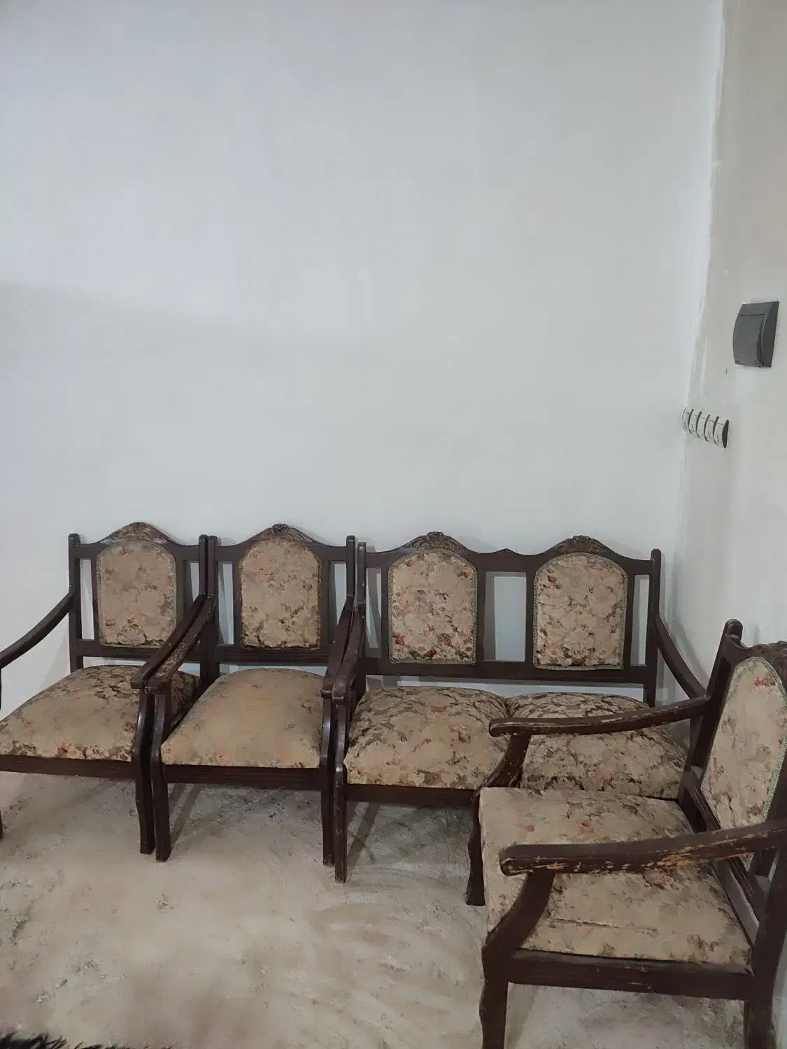 مبل راحتی طبی 8نفره باچوب روسی شیک و بادوام|مبلمان خانگی و میز عسلی|نوشین شهر, |دیوار