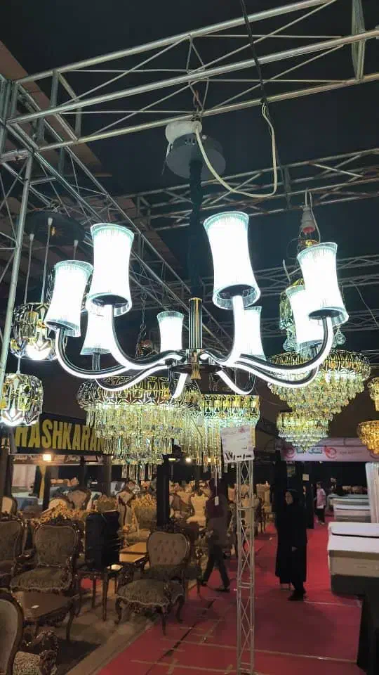 افتتاحیه بزرگ|لوستر و چراغ آویز|بندر ماهشهر, |دیوار