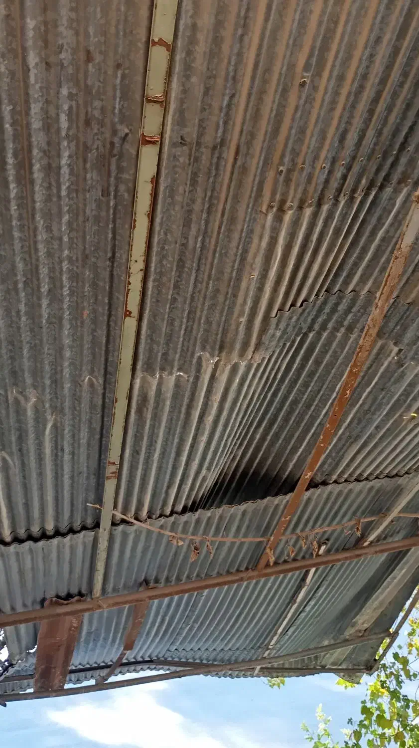 سایه بان، شیروانی ورق درب مغازه قدیمی|مصالح و تجهیزات ساختمان|کوهدشت, |دیوار