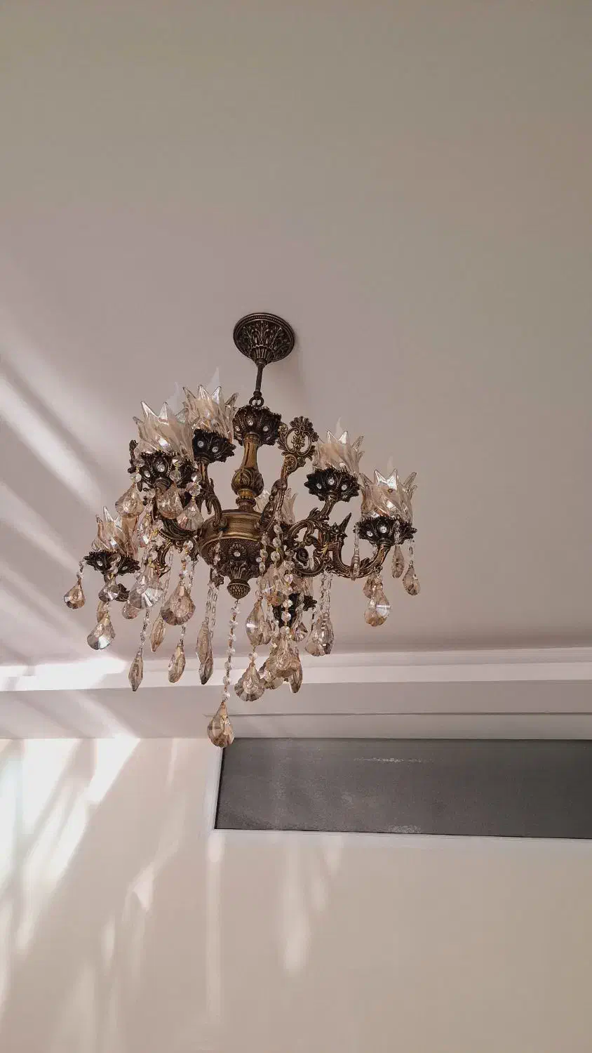 لوستر|لوستر و چراغ آویز|شاهینشهر, شیخ بهایی|دیوار