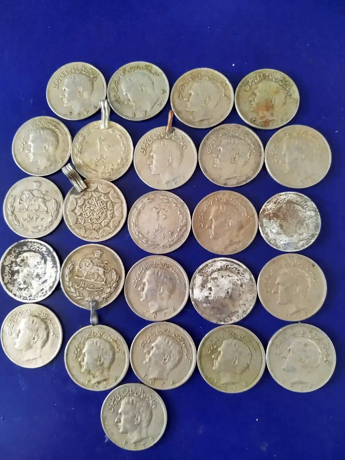 سکه شاهی|کلکسیون سکه، تمبر، اسکناس|شیراز, کوشک میدان|دیوار