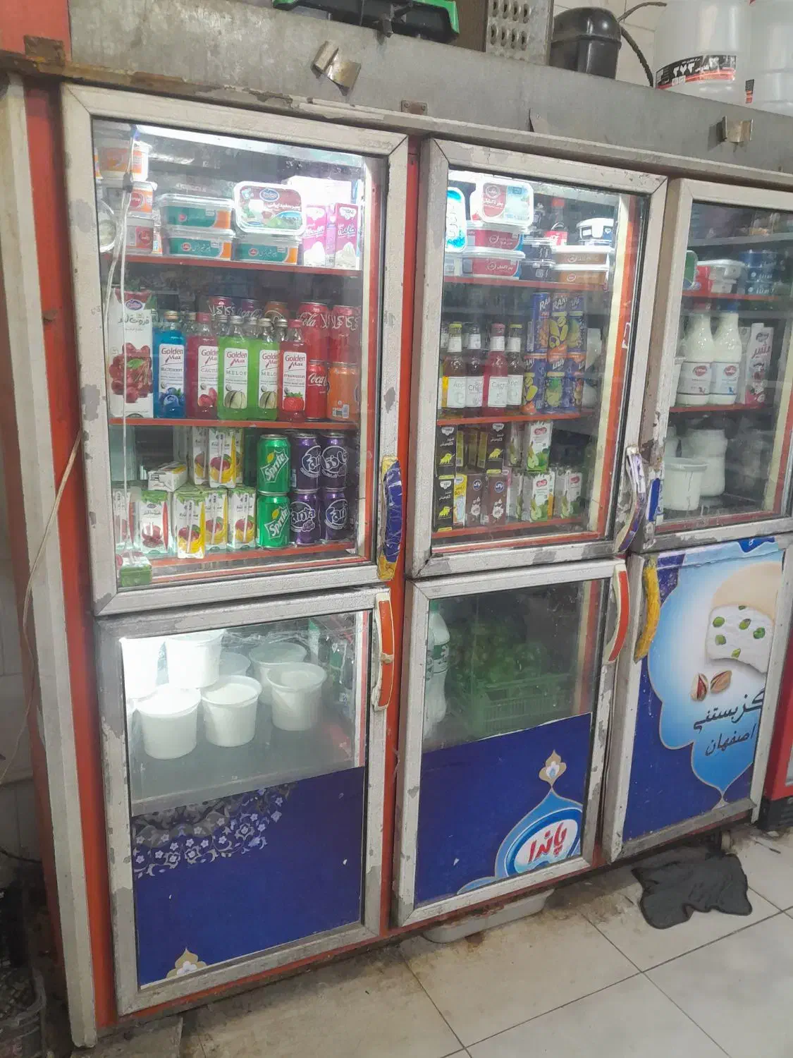 یخچال شش درب مغازه|فروشگاه و مغازه|گتوند, |دیوار