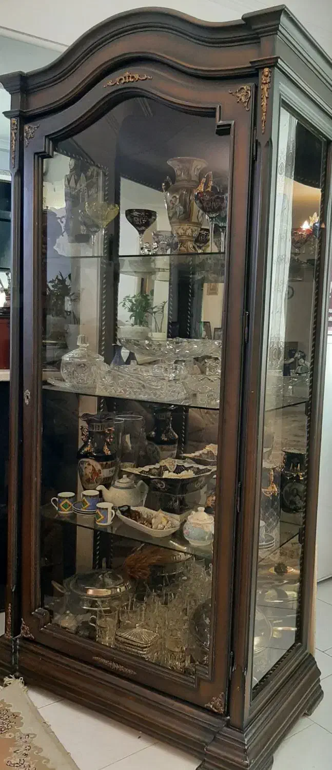 فروش آینه،بوفه، ویترین کوچک|بوفه، ویترین، کنسول|رشت, گلباغ نماز|دیوار