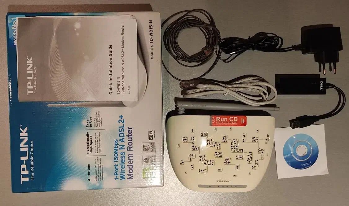 مودم ای دی اس ال 2+ TP-Link wireless N|مودم و تجهیزات شبکه|تهران, شهرک غرب|دیوار