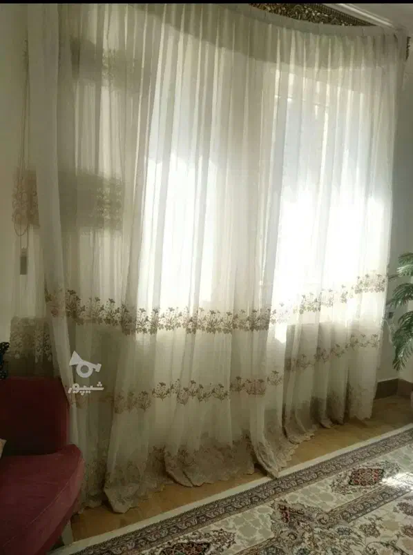 فروش ۲ عدد پرده پذیرایی|پرده، رانر، رومیزی|مهاباد (آذربایجان غربی), |دیوار