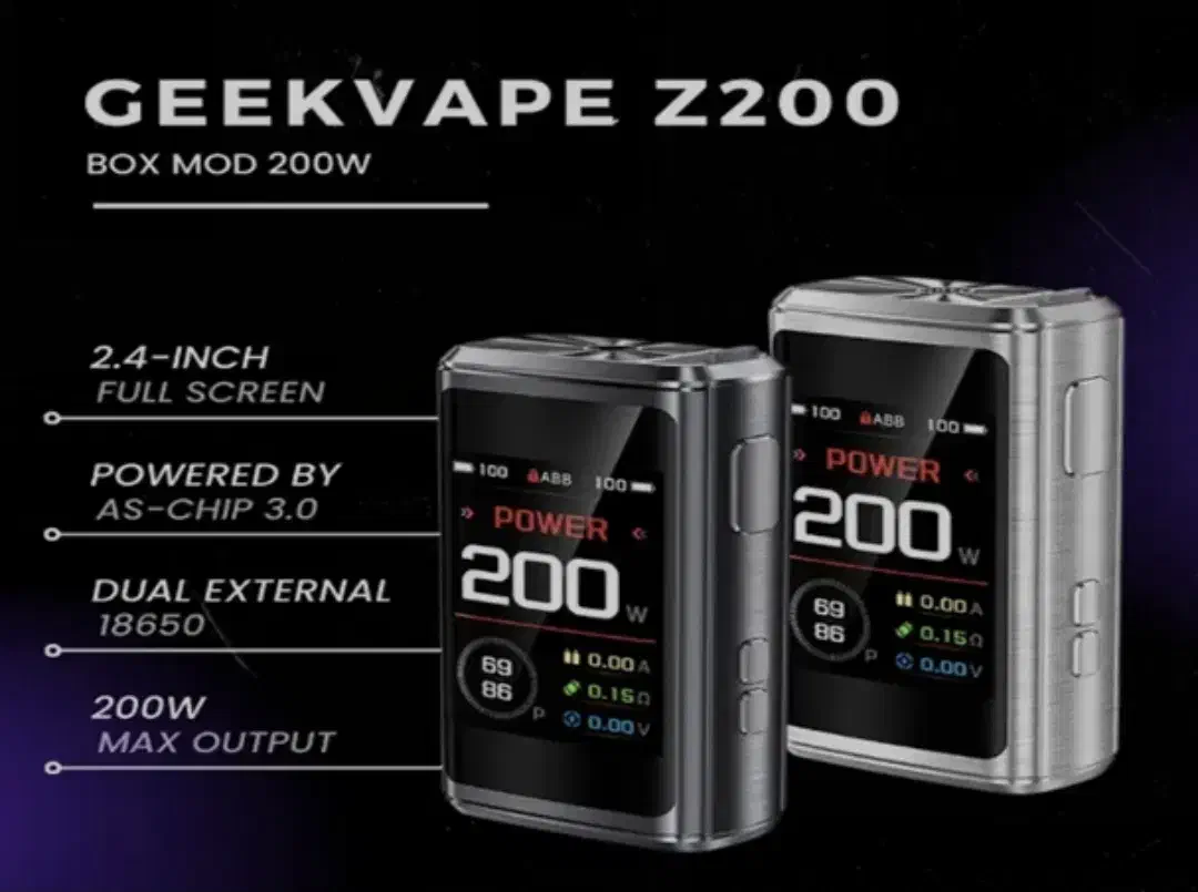 ویپ زد 200 گیک ویپ Geekvape Z200|زیورآلات و اکسسوری|پارس‌آباد, |دیوار