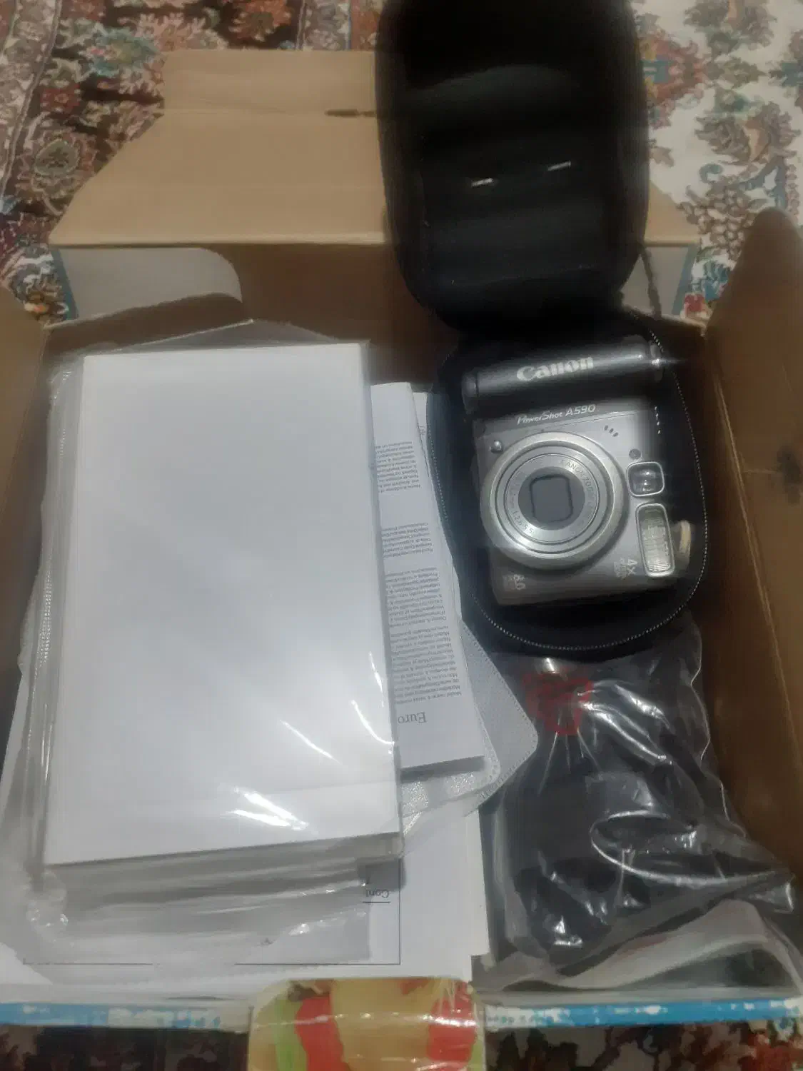 دوربین فیلمبرداری و عکاسی پاورشات کانن همراه چاپگر|دوربین عکاسی و فیلم‌برداری|تهران, شهرک دریا|دیوار