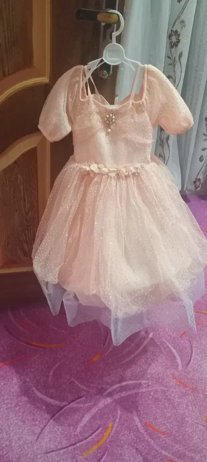 لباس عروس بچه گانه فقط یک بارپوشیده|لباس|نظرآباد, رسالت|دیوار