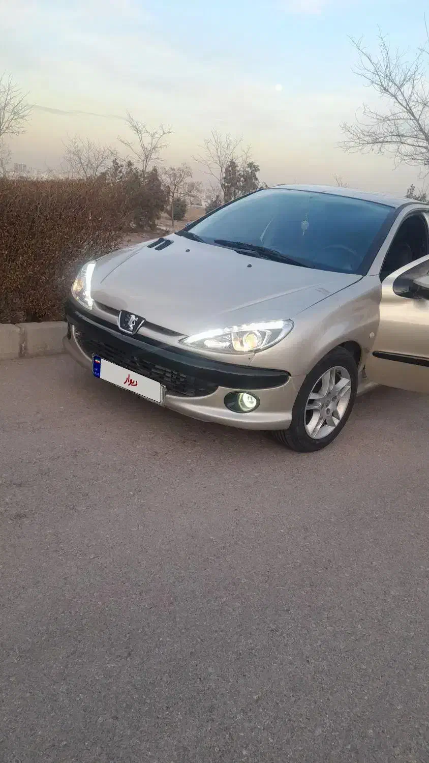 ۲۰۶ تیپ۲ مدل۸۴ تمیز|خودرو سواری و وانت|مشهد, کوی ولیعصر|دیوار