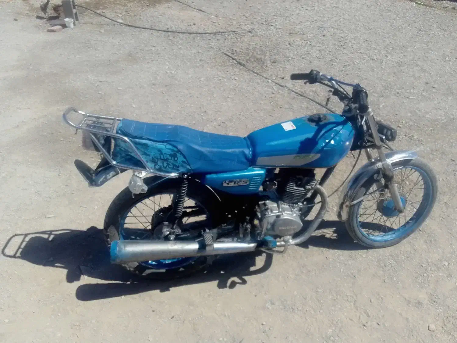 موتورسیکلت|موتورسیکلت|خاش, |دیوار