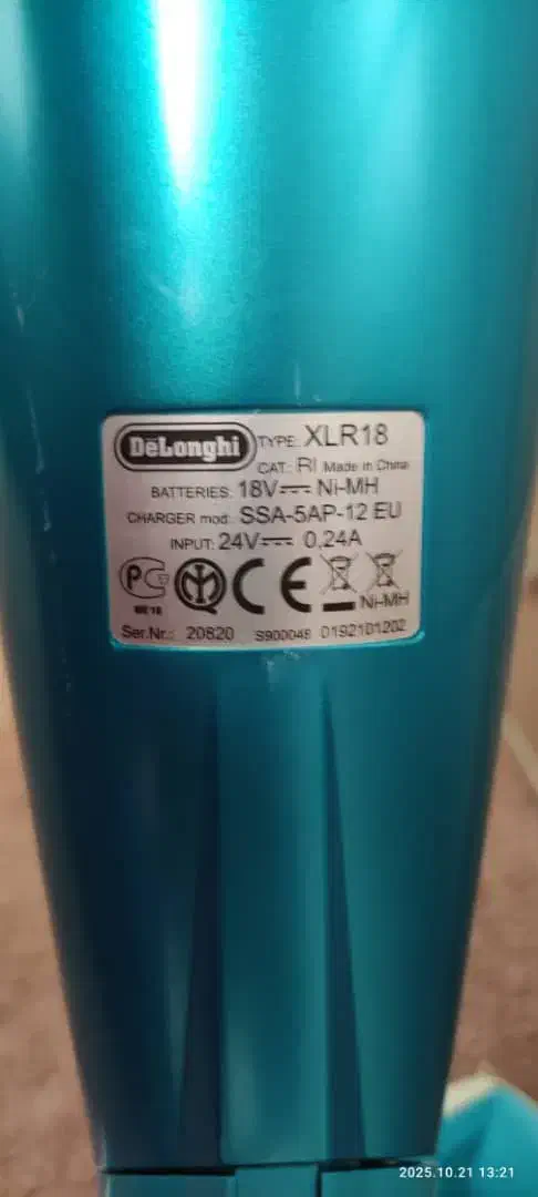 جارو شارژی delonghi xlr18|جاروبرقی، جارو شارژی، بخارشو|رودسر, |دیوار