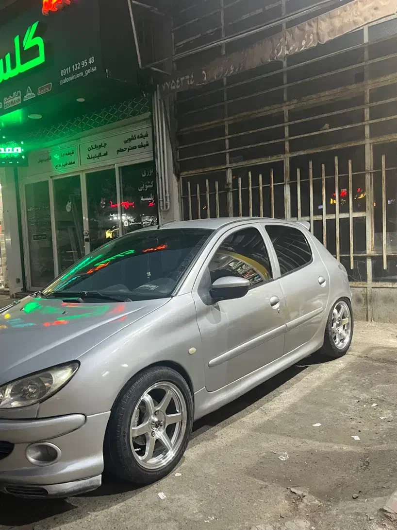 ۲۰۶ تیپ۲کاملا سالم|خودرو سواری و وانت|رشت, حمیدیان|دیوار