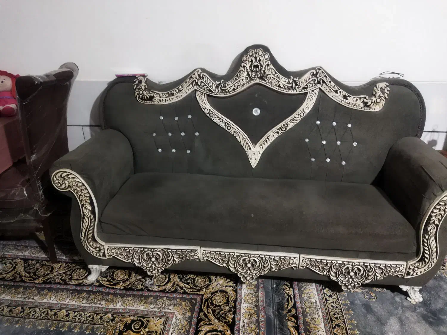 مبل سلطنتی|مبلمان خانگی و میز عسلی|شیراز, شهرک قمشه|دیوار