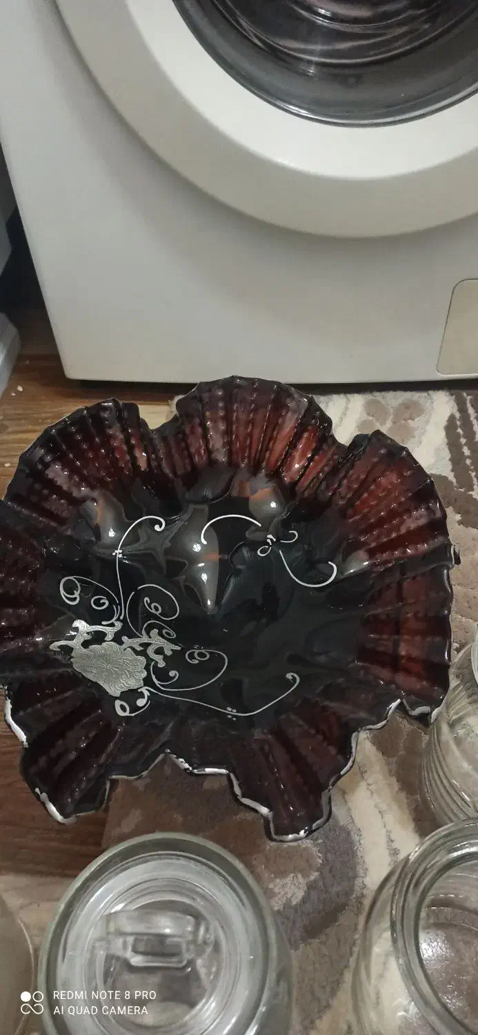 جا میوه ای بزرگ|ظروف سرو و پذیرایی|قم, بوستان جوان|دیوار