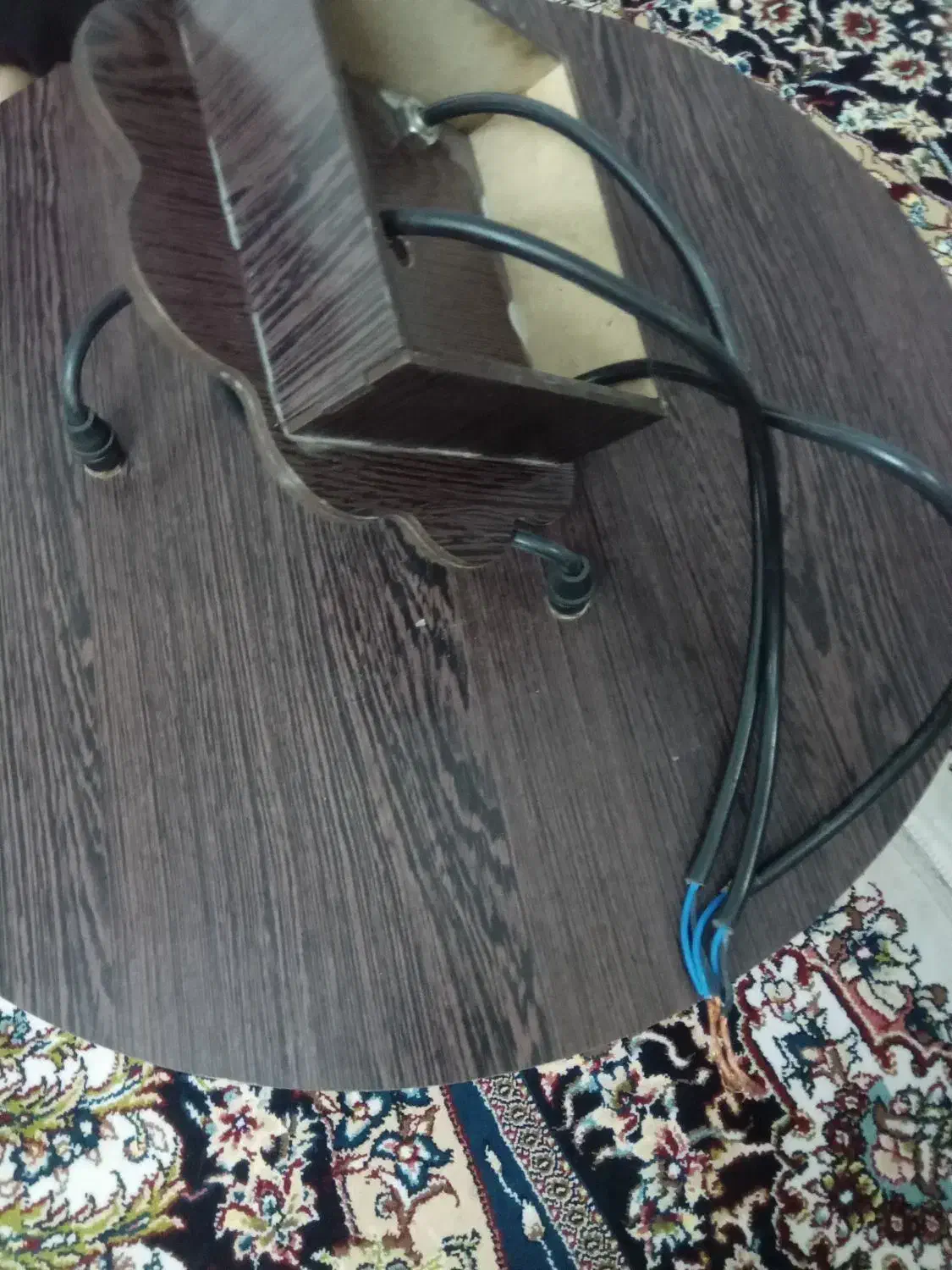 لوستر چوبی2عدد|لوستر و چراغ آویز|اندیشه, اندیشه فاز ۱|دیوار