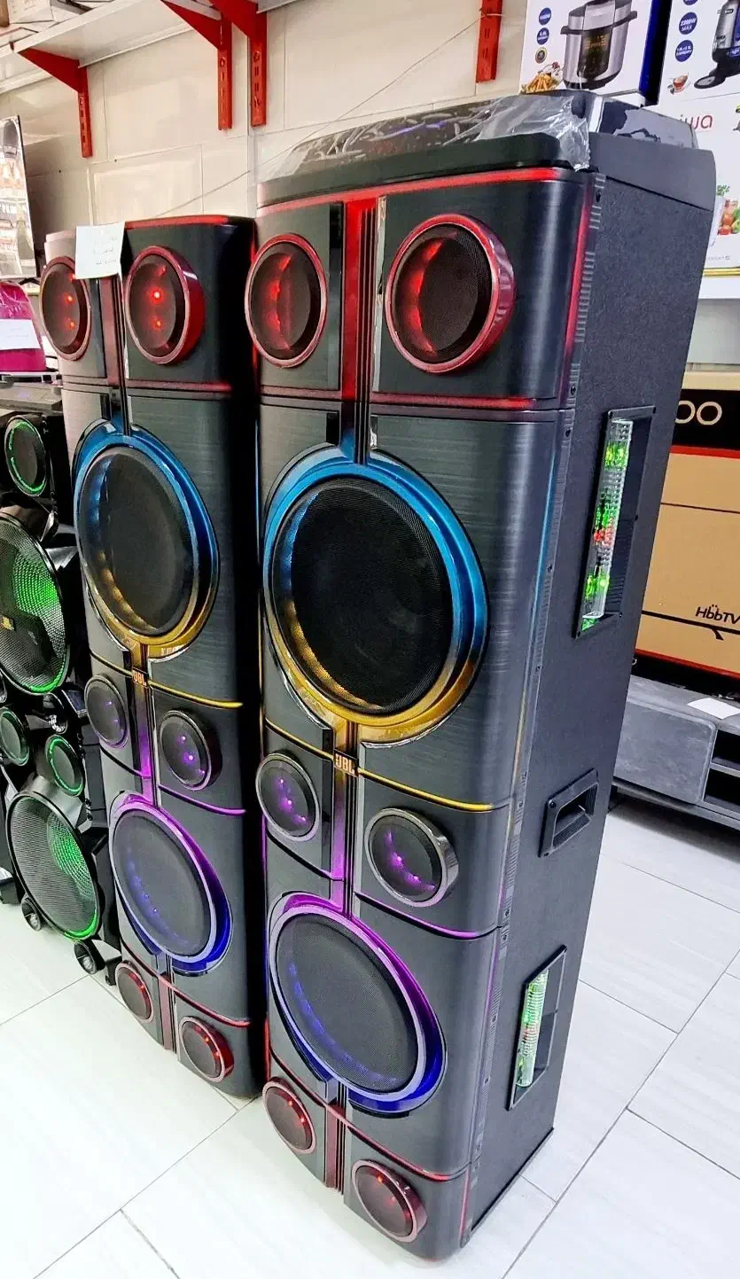 اسپیکر دوقلو بزرگ جی بی ال|سیستم صوتی خانگی|کوهدشت, |دیوار