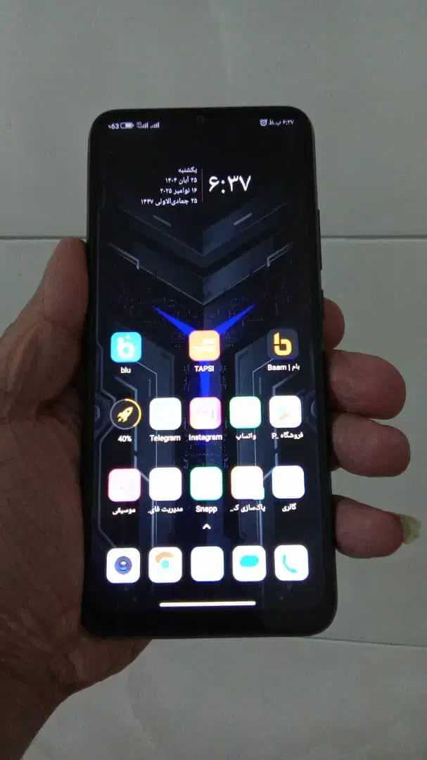 پوکو c40 فقط برای مصرف کننده|موبایل|شیراز, سیاه سنگ|دیوار