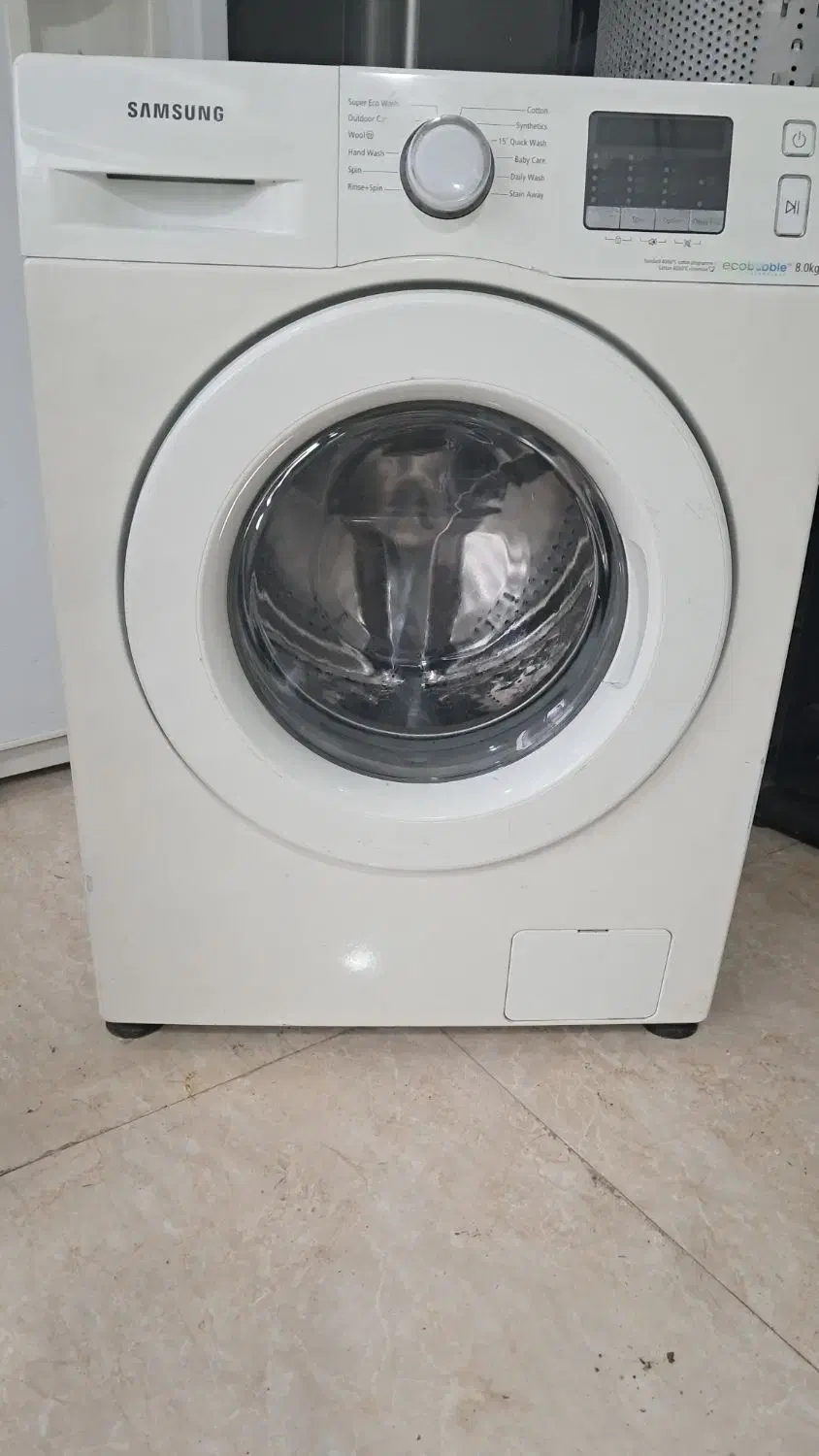 لباسشوی سامسونگ ۸کیلوی|ماشین لباسشویی و خشک‌کن لباس|فومن, |دیوار