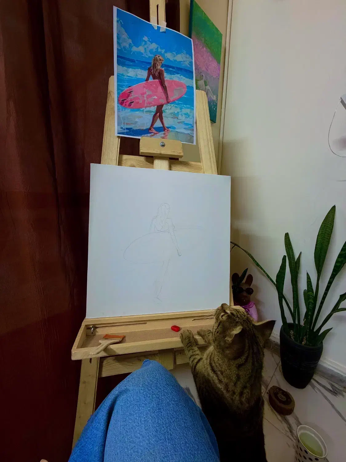 کلاس نقاشی|تابلو، نقاشی، عکس|تهران, حکیمیه|دیوار