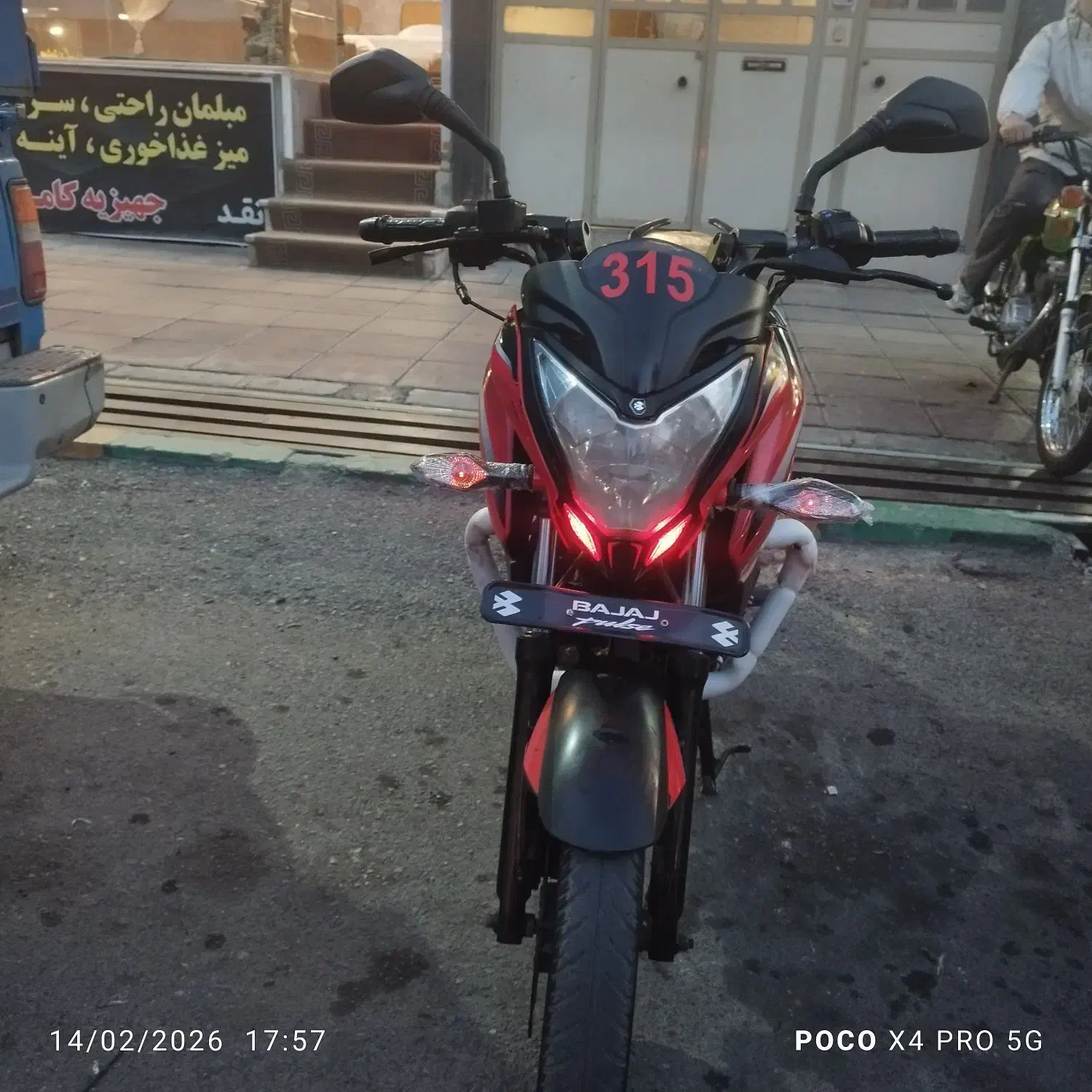 ns150لازرورقی|موتورسیکلت|مشکین‌دشت, |دیوار