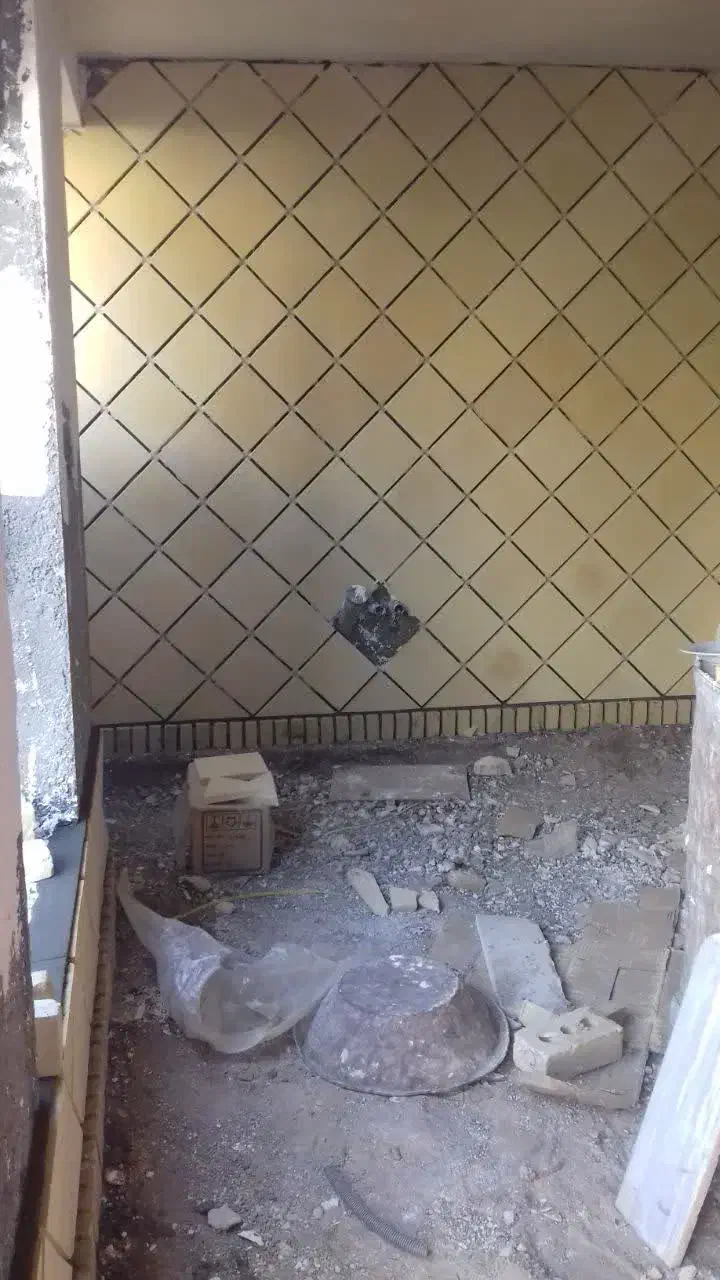 کاشیکاری،نما،باربیکیو|خدمات پیشه و مهارت|میبد, |دیوار